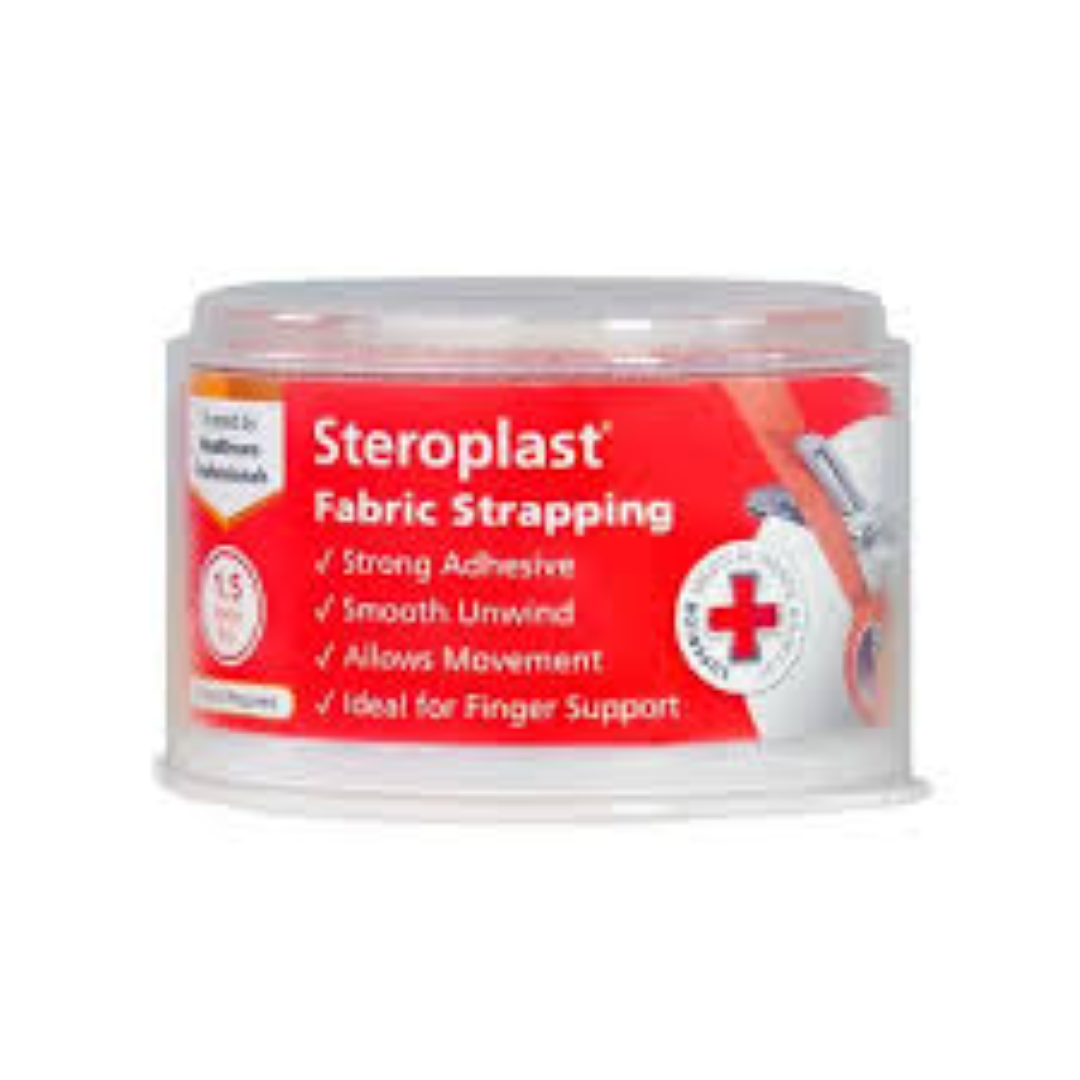 STEROPLAST FABRIC STRAP 2.5CMX1.5M